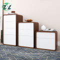 White Customized Wooden Storage Organization Wood Cabinet